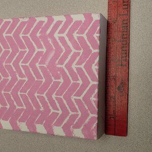 Wall Canvas Decor - Pink and White